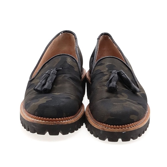 Women's Camouflage Tassel Loafers - Picture 1 of 2